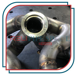 ASTM 671 pipe spool with weld neck flange