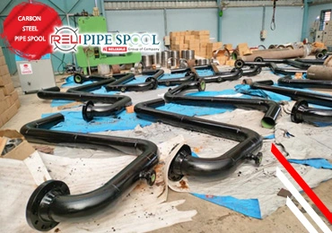Carbon steel pipe spool