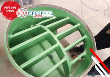 PTFE pipe spools