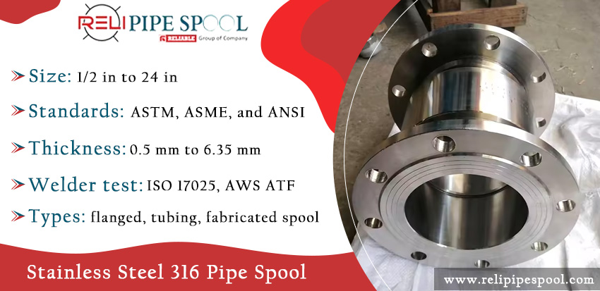 Stainless Steel 316 Pipe Spool