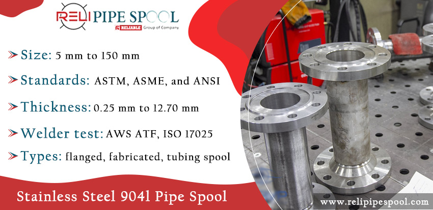 Stainless Steel 904l Pipe Spool