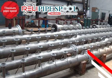 titanium pipe spool